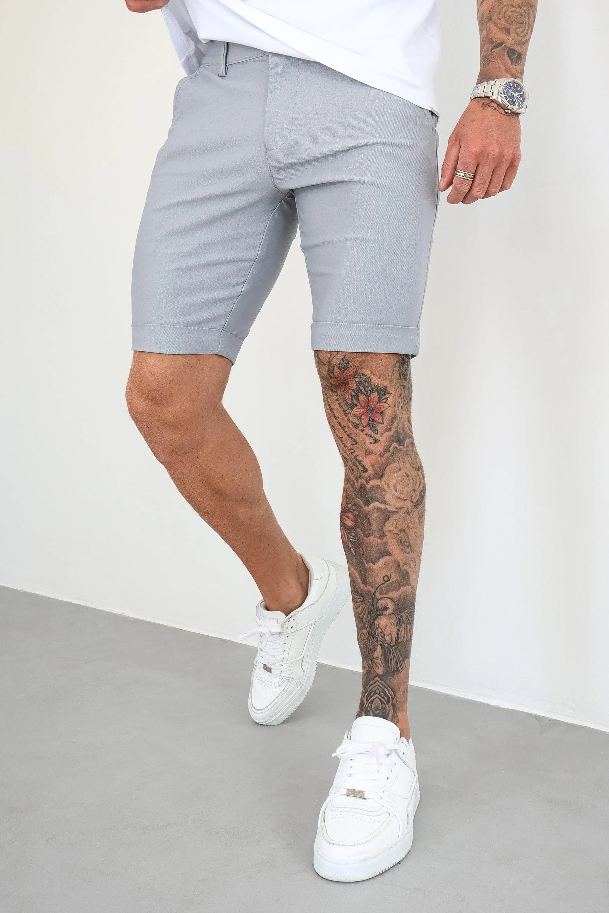 Shorts Masculino Pallieri Cinza