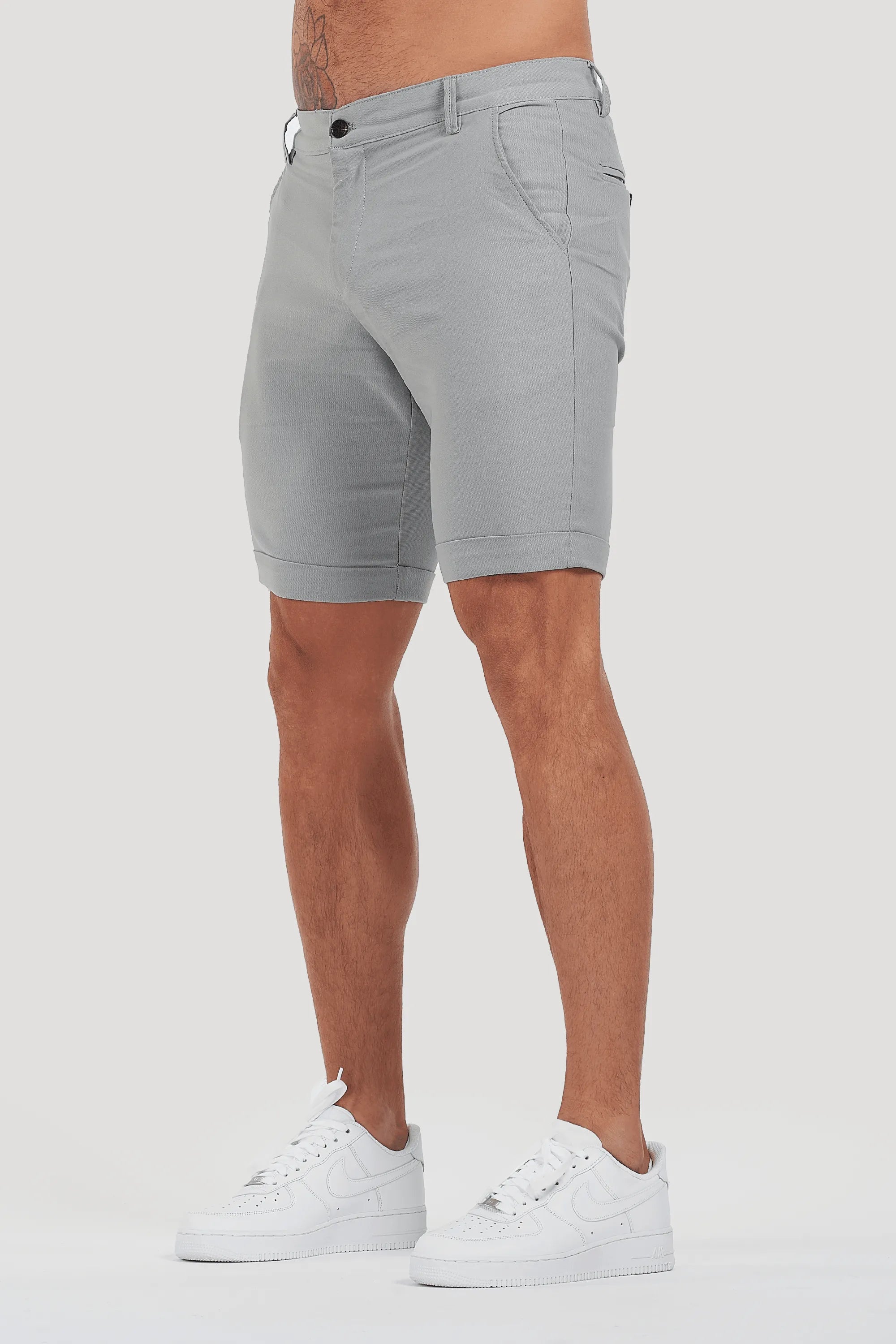 Shorts Masculino Pallieri Cinza